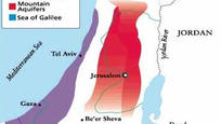 Israel Water Map