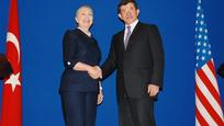 Clinton and Davutoglu